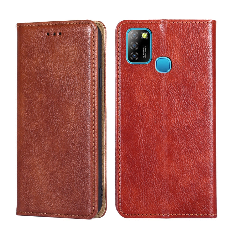 Gloss Oil Solid Color Magnetic Leather Phone Case, For Infinix Hot 10 Lite / Smart 5 X657, For Infinix Smart 4 X653, For Infinix Smart HD 2021 X612, For Itel A48, For Itel Vision 1, For Itel Vision 1 Pro