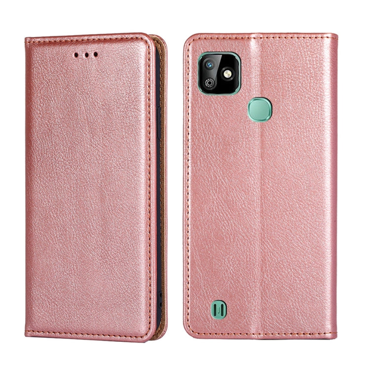 Gloss Oil Solid Color Magnetic Leather Phone Case, For Infinix Hot 10 Lite / Smart 5 X657, For Infinix Smart 4 X653, For Infinix Smart HD 2021 X612, For Itel A48, For Itel Vision 1, For Itel Vision 1 Pro