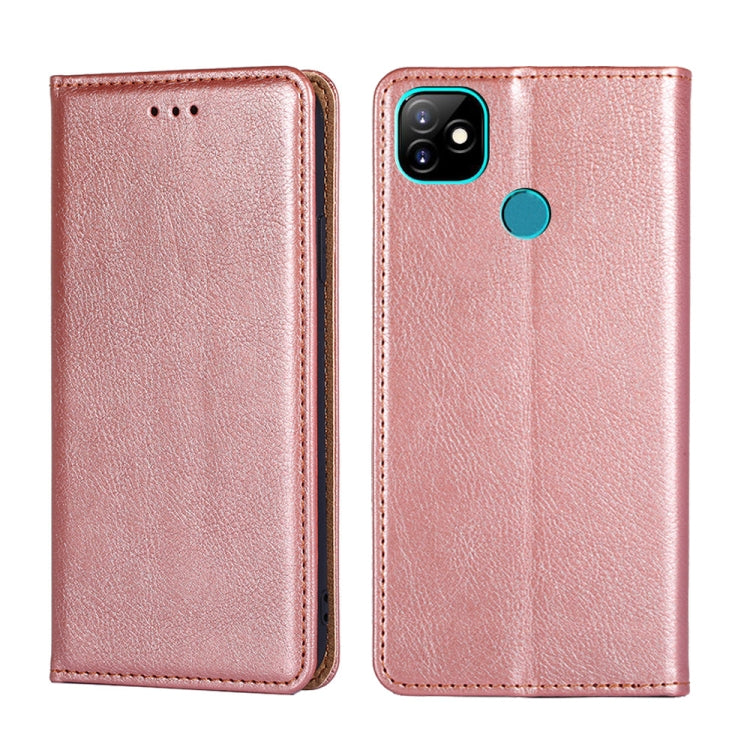 Gloss Oil Solid Color Magnetic Leather Phone Case, For Infinix Hot 10 Lite / Smart 5 X657, For Infinix Smart 4 X653, For Infinix Smart HD 2021 X612, For Itel A48, For Itel Vision 1, For Itel Vision 1 Pro