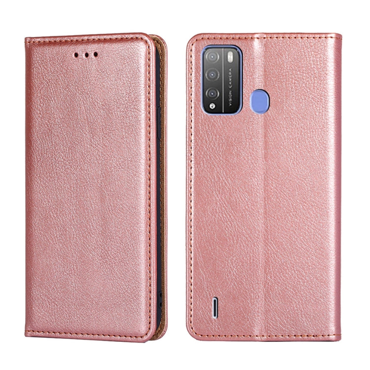 Gloss Oil Solid Color Magnetic Leather Phone Case, For Infinix Hot 10 Lite / Smart 5 X657, For Infinix Smart 4 X653, For Infinix Smart HD 2021 X612, For Itel A48, For Itel Vision 1, For Itel Vision 1 Pro