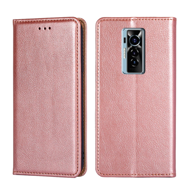 Gloss Oil Solid Color Magnetic Leather Phone Case, For Tecno Phantom X, For Tecno Pop 4, For Tecno Pop 2 / Pop 2 F / Pop 2 Pro, For Tecno Spark 6 GO, For Tecno Spark 7