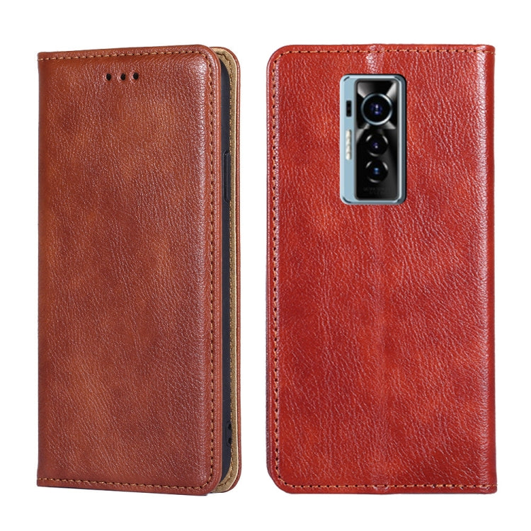 Gloss Oil Solid Color Magnetic Leather Phone Case, For Tecno Phantom X, For Tecno Pop 4, For Tecno Pop 2 / Pop 2 F / Pop 2 Pro, For Tecno Spark 6 GO, For Tecno Spark 7