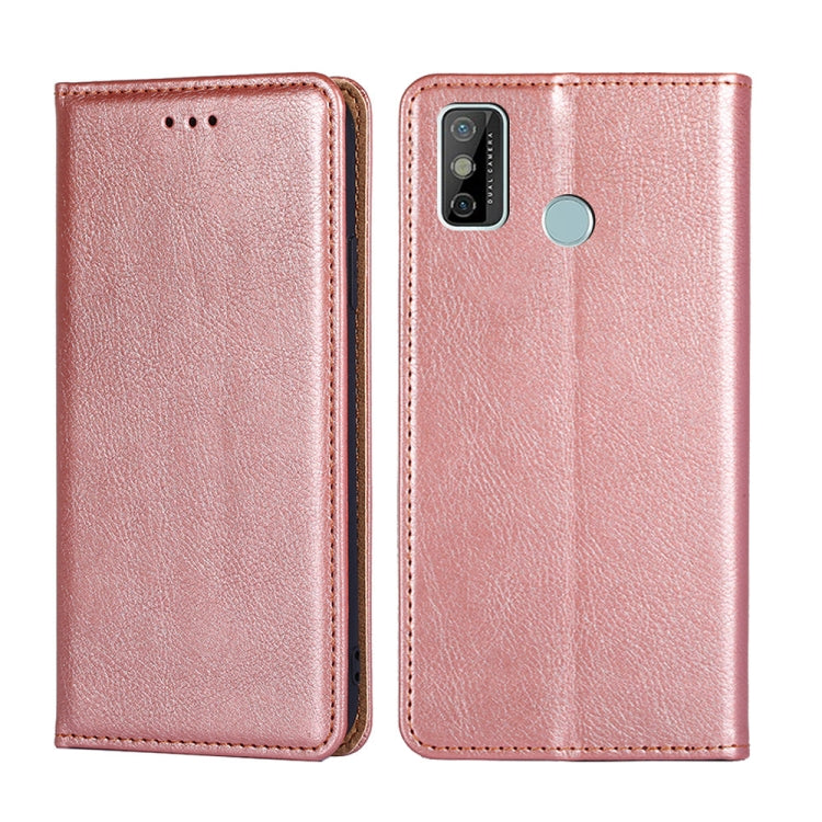 Gloss Oil Solid Color Magnetic Leather Phone Case, For Tecno Phantom X, For Tecno Pop 4, For Tecno Pop 2 / Pop 2 F / Pop 2 Pro, For Tecno Spark 6 GO, For Tecno Spark 7