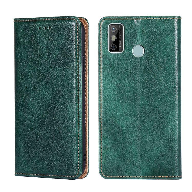 Gloss Oil Solid Color Magnetic Leather Phone Case, For Tecno Phantom X, For Tecno Pop 4, For Tecno Pop 2 / Pop 2 F / Pop 2 Pro, For Tecno Spark 6 GO, For Tecno Spark 7