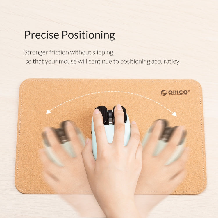 ORICO Double Sided Mouse Pad, Size: 300x600mm, Cork + Coffee, Cork + Pink PU, Cork + Grey PU