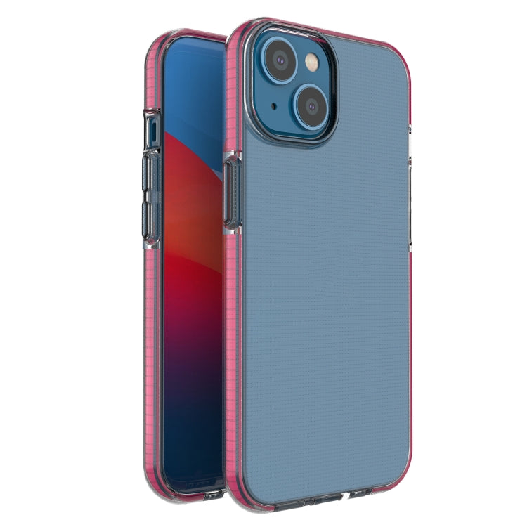 Two-color Transparent TPU Phone Case, For iPhone 14 Plus