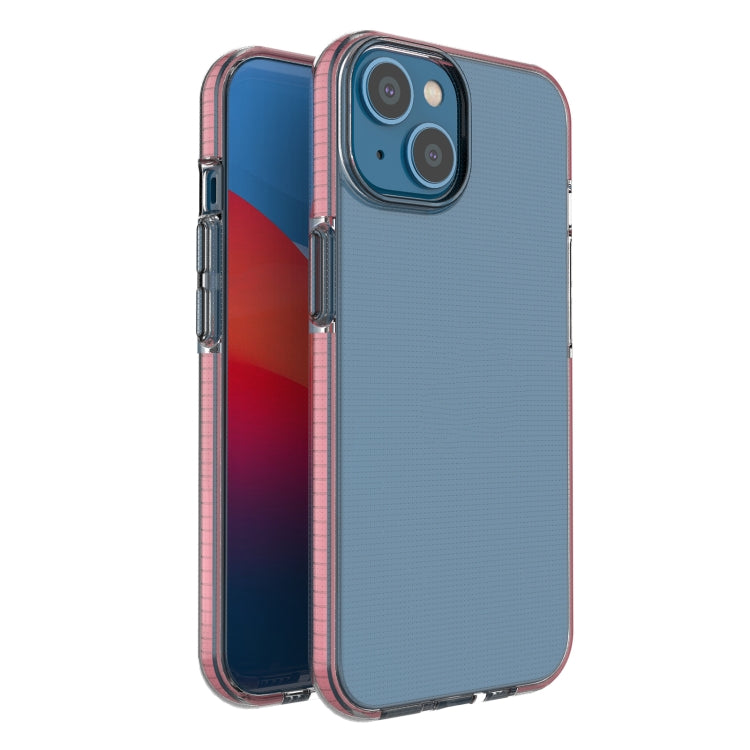 Two-color Transparent TPU Phone Case, For iPhone 14 Plus