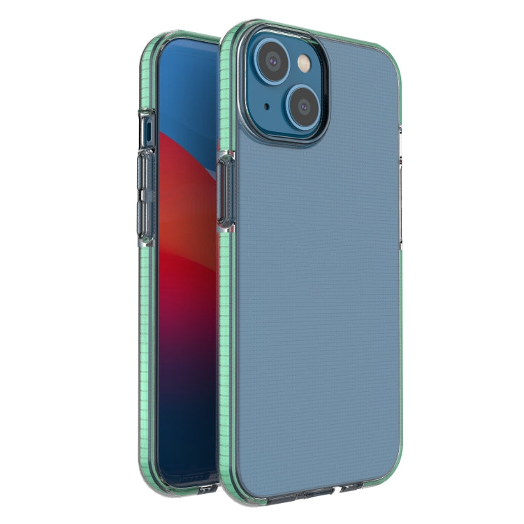 Two-color Transparent TPU Phone Case, For iPhone 14 Plus