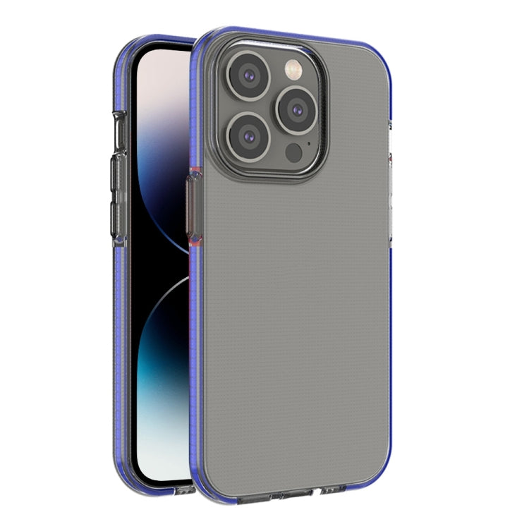 Two-color Transparent TPU Phone Case, For iPhone 14 Pro