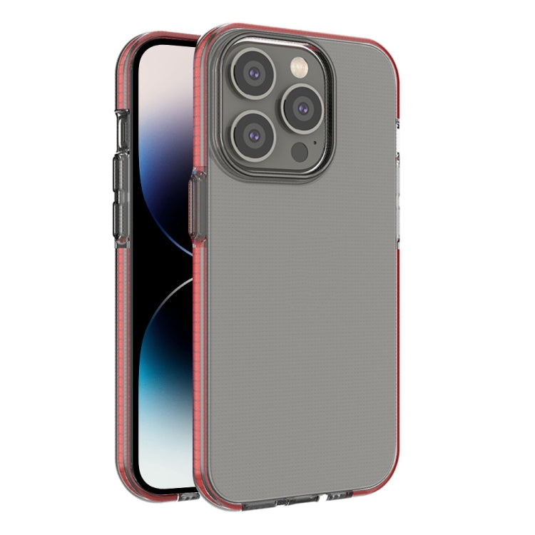 Two-color Transparent TPU Phone Case, For iPhone 14 Pro