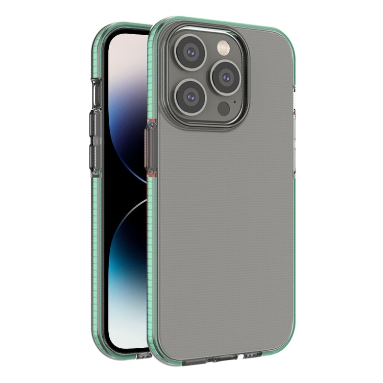 Two-color Transparent TPU Phone Case, For iPhone 14 Pro