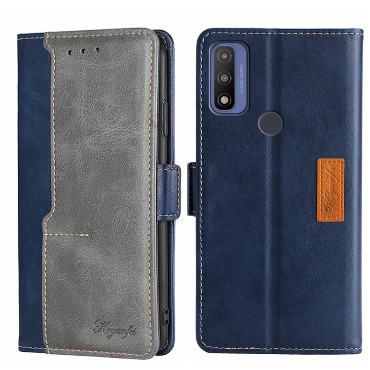 Contrast Color Side Buckle Leather Phone Case, For Motorola Moto G 5G 2022, For Motorola Moto G Power 2022, For Motorola Moto G Pure, For Motorola Moto G42 4G, For Motorola Moto G50