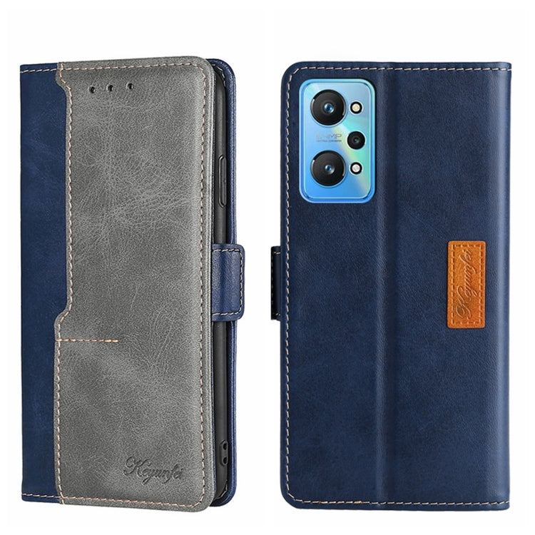 Contrast Color Side Buckle Leather Phone Case, For OPPO Realme GT Neo2 5G, For OPPO Realme GT Master/Realme Q3 Pro Carnival, For OPPO Realme Narzo 50A, For OPPO Realme V13 5G, For vivo S10/S10 Pro