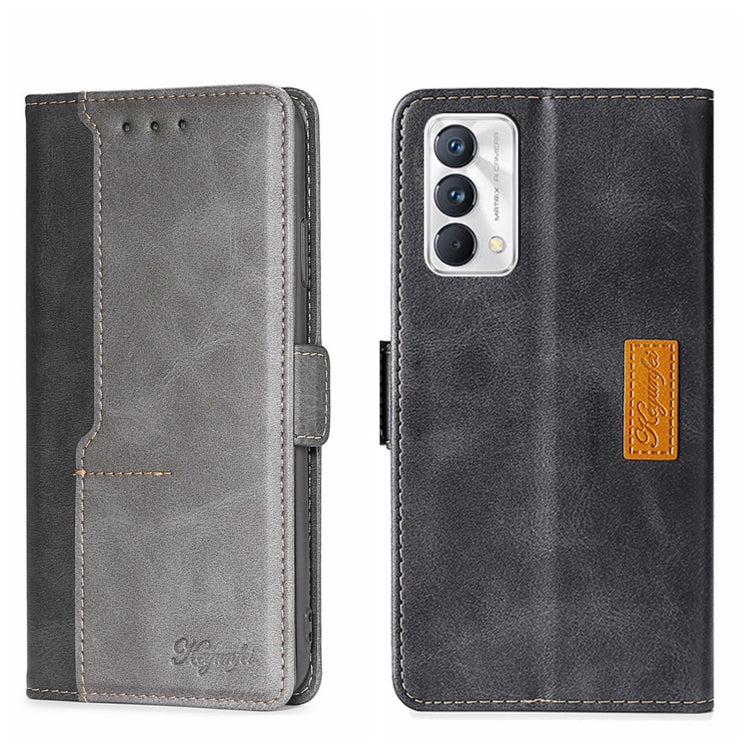 Contrast Color Side Buckle Leather Phone Case, For OPPO Realme GT Neo2 5G, For OPPO Realme GT Master/Realme Q3 Pro Carnival, For OPPO Realme Narzo 50A, For OPPO Realme V13 5G, For vivo S10/S10 Pro