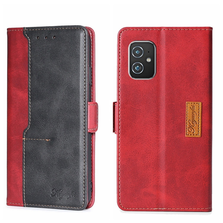 Contrast Color Side Buckle Leather Phone Case, For Asus ZenFone 8 ZS590KS, For Huawei Nova 8i, For Huawei Nova 9, For Honor 50 Pro, For Honor 50