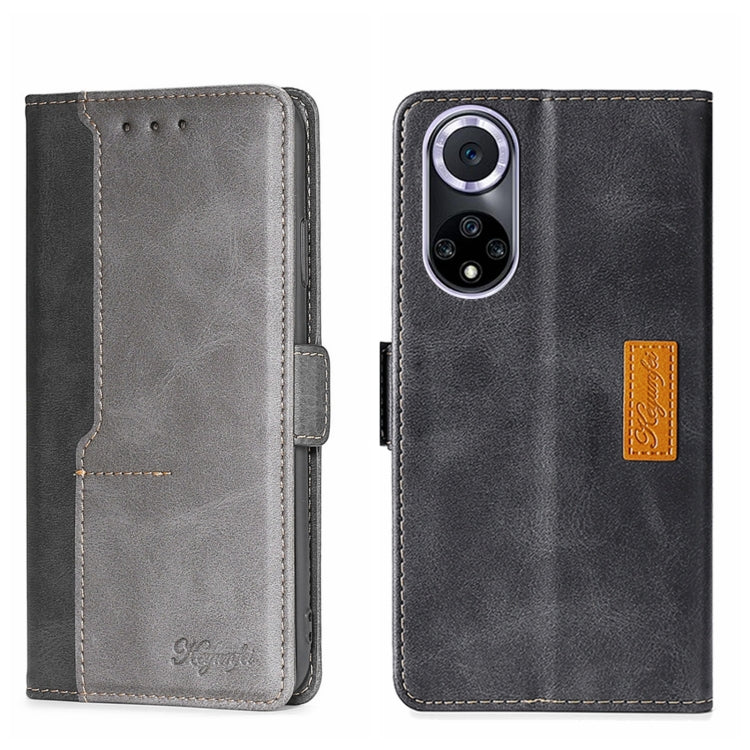 Contrast Color Side Buckle Leather Phone Case, For Asus ZenFone 8 ZS590KS, For Huawei Nova 8i, For Huawei Nova 9, For Honor 50 Pro, For Honor 50