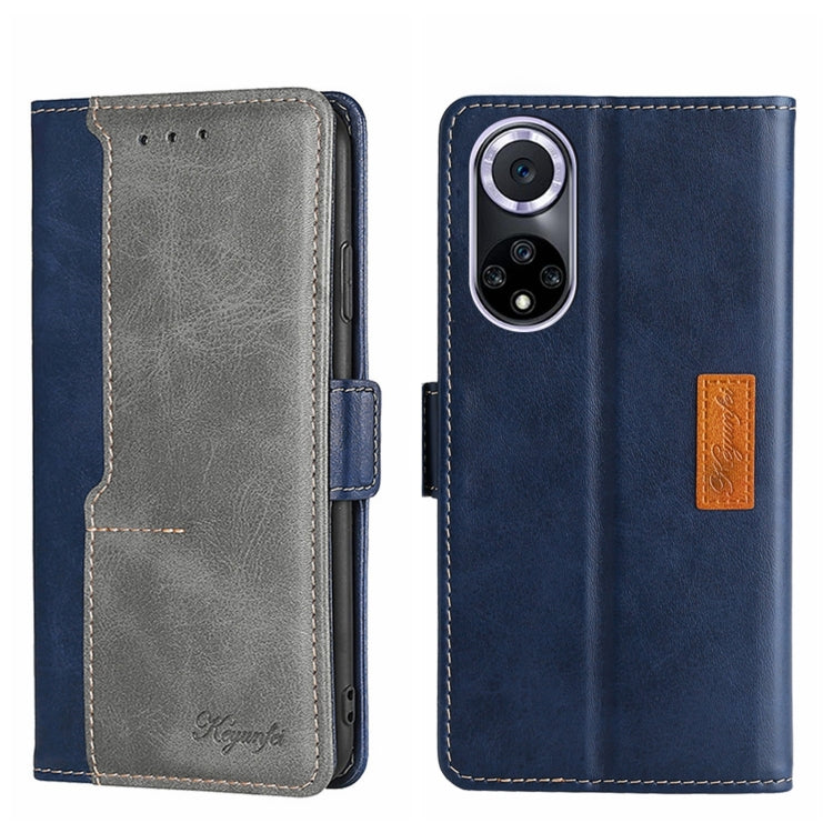 Contrast Color Side Buckle Leather Phone Case, For Asus ZenFone 8 ZS590KS, For Huawei Nova 8i, For Huawei Nova 9, For Honor 50 Pro, For Honor 50