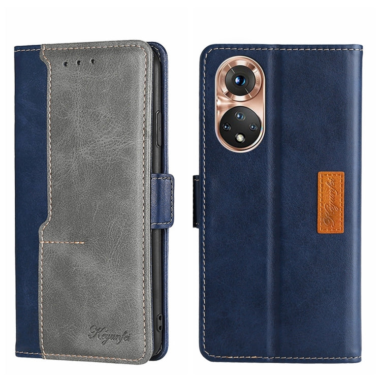 Contrast Color Side Buckle Leather Phone Case, For Asus ZenFone 8 ZS590KS, For Huawei Nova 8i, For Huawei Nova 9, For Honor 50 Pro, For Honor 50