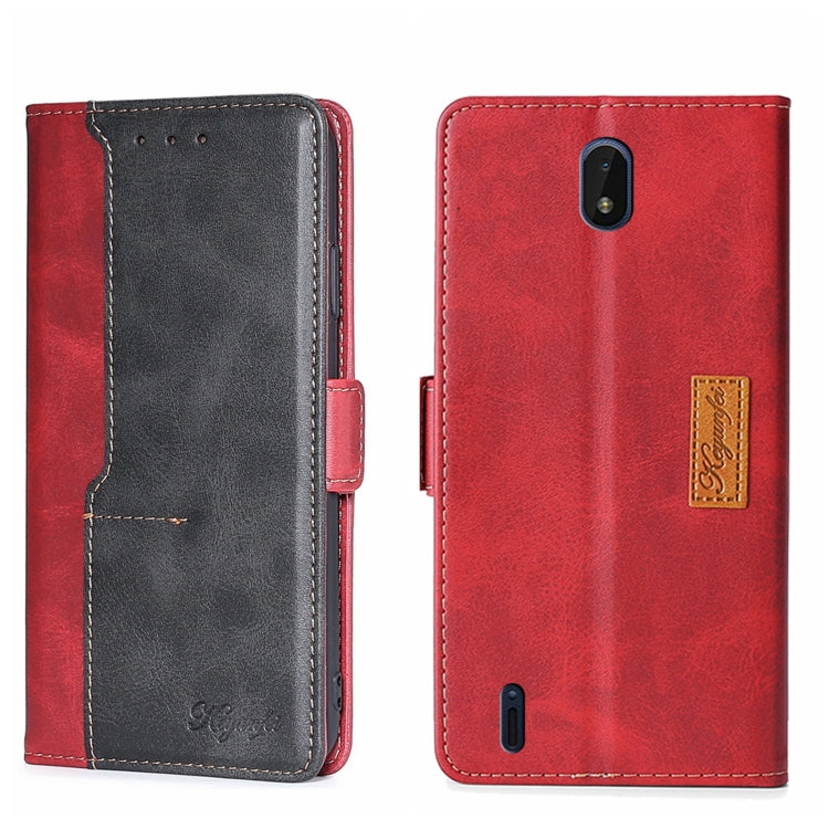 Contrast Color Side Buckle Leather Phone Case, For Nokia C01 Plus/C1 2nd Editon, For Nokia C21, For Nokia C21 Plus, For Sony Xperia ACE II, For Sony Xperia Pro-I