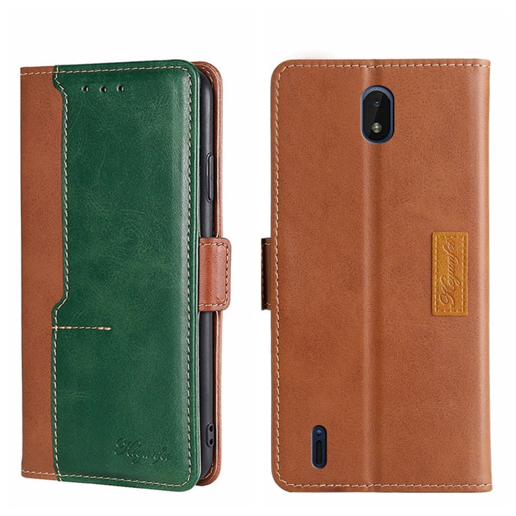 Contrast Color Side Buckle Leather Phone Case, For Nokia C01 Plus/C1 2nd Editon, For Nokia C21, For Nokia C21 Plus, For Sony Xperia ACE II, For Sony Xperia Pro-I