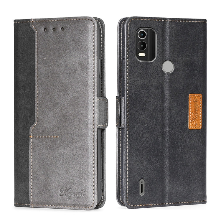 Contrast Color Side Buckle Leather Phone Case, For Nokia C01 Plus/C1 2nd Editon, For Nokia C21, For Nokia C21 Plus, For Sony Xperia ACE II, For Sony Xperia Pro-I