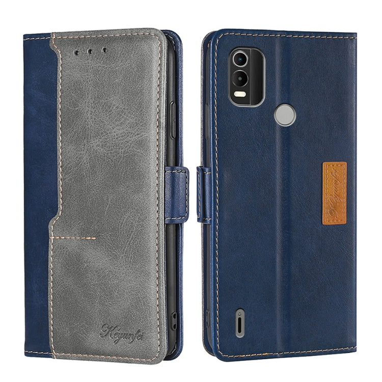 Contrast Color Side Buckle Leather Phone Case, For Nokia C01 Plus/C1 2nd Editon, For Nokia C21, For Nokia C21 Plus, For Sony Xperia ACE II, For Sony Xperia Pro-I