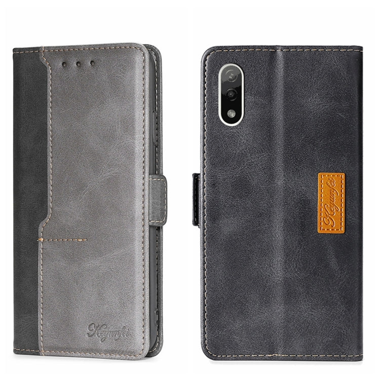 Contrast Color Side Buckle Leather Phone Case, For Nokia C01 Plus/C1 2nd Editon, For Nokia C21, For Nokia C21 Plus, For Sony Xperia ACE II, For Sony Xperia Pro-I