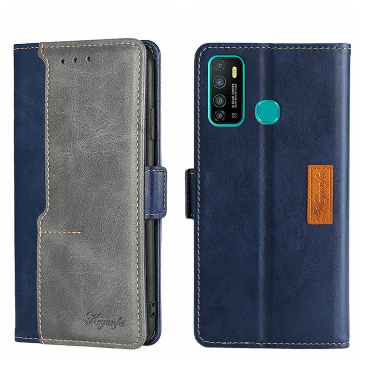 Contrast Color Side Buckle Leather Phone Case, For Infinix Hot 8/Hot 8 Lite/Tecno Camon 12, For Infinix Hot 9/Note 7 Lite X655C, For Infinix Hot 10 Lite/Smart 5 X657, For Itel A48, For Infinix Smart 4 X653