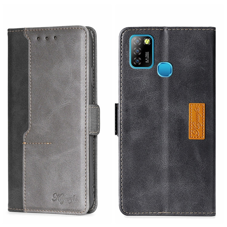 Contrast Color Side Buckle Leather Phone Case, For Infinix Hot 8/Hot 8 Lite/Tecno Camon 12, For Infinix Hot 9/Note 7 Lite X655C, For Infinix Hot 10 Lite/Smart 5 X657, For Itel A48, For Infinix Smart 4 X653