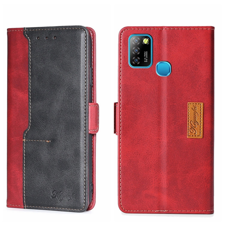 Contrast Color Side Buckle Leather Phone Case, For Infinix Hot 8/Hot 8 Lite/Tecno Camon 12, For Infinix Hot 9/Note 7 Lite X655C, For Infinix Hot 10 Lite/Smart 5 X657, For Itel A48, For Infinix Smart 4 X653