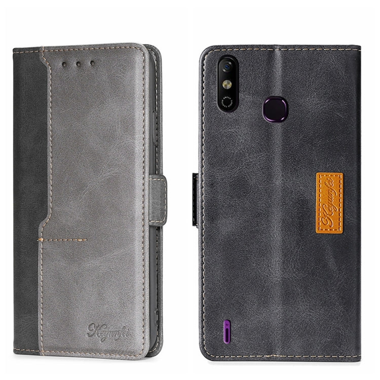 Contrast Color Side Buckle Leather Phone Case, For Infinix Hot 8/Hot 8 Lite/Tecno Camon 12, For Infinix Hot 9/Note 7 Lite X655C, For Infinix Hot 10 Lite/Smart 5 X657, For Itel A48, For Infinix Smart 4 X653