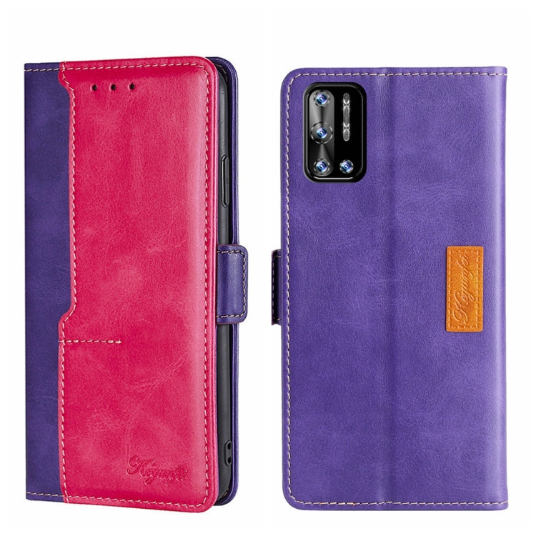 Contrast Color Side Buckle Leather Phone Case, For Tecno Pop 4, For Tecno Pop 2/Pop 2 F/Pop 2 Pro/Pop 2 Power/Itel P13, For Tecno Spark 6 GO, For Tecno Spark 7, For Doogee N40 Pro