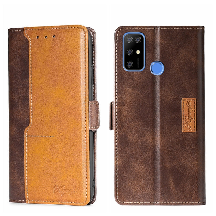 Contrast Color Side Buckle Leather Phone Case, For Doogee X96 Pro, For Fujitsu ARROWS WE F-51B, For Fujitsu Arrow Be4 Plus F-41B, For Blackview A70, For OUKITEL C25