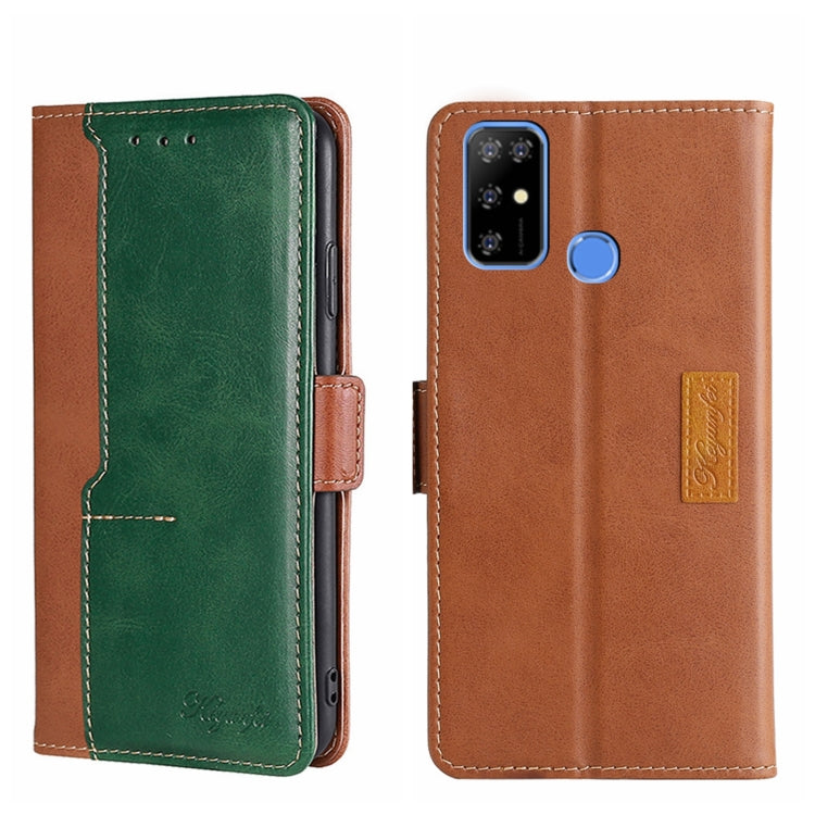 Contrast Color Side Buckle Leather Phone Case, For Doogee X96 Pro, For Fujitsu ARROWS WE F-51B, For Fujitsu Arrow Be4 Plus F-41B, For Blackview A70, For OUKITEL C25