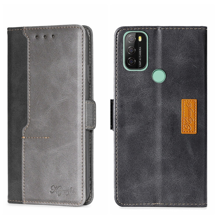 Contrast Color Side Buckle Leather Phone Case, For Doogee X96 Pro, For Fujitsu ARROWS WE F-51B, For Fujitsu Arrow Be4 Plus F-41B, For Blackview A70, For OUKITEL C25