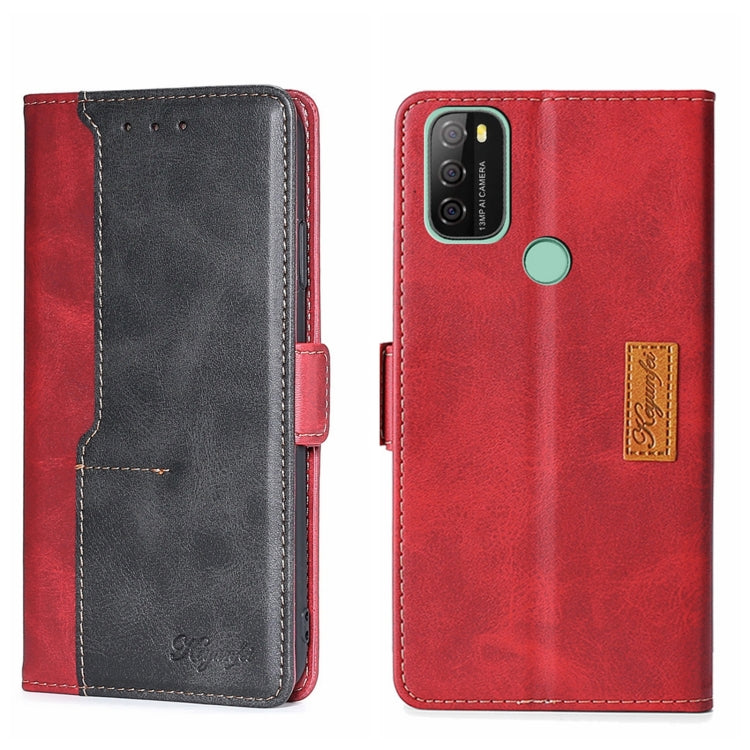 Contrast Color Side Buckle Leather Phone Case, For Doogee X96 Pro, For Fujitsu ARROWS WE F-51B, For Fujitsu Arrow Be4 Plus F-41B, For Blackview A70, For OUKITEL C25