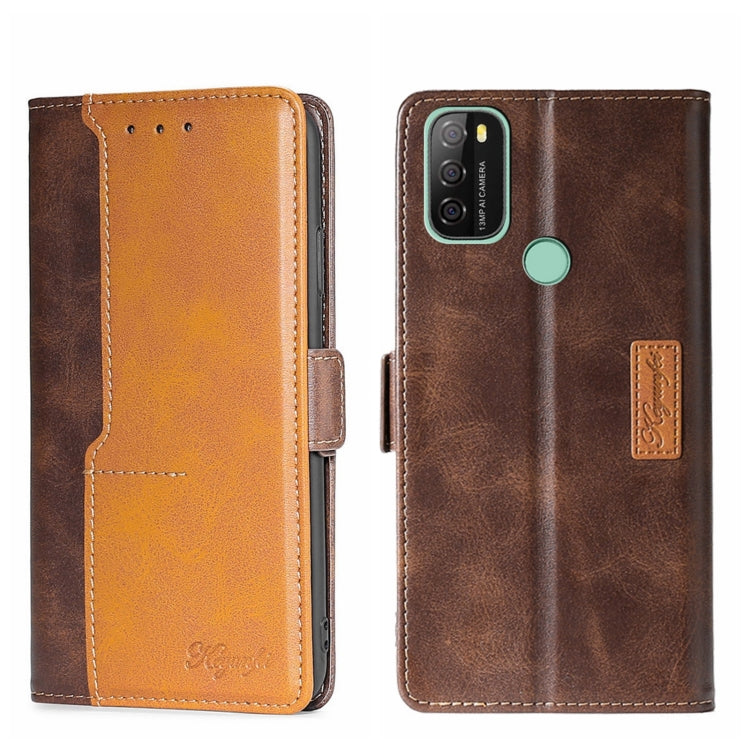 Contrast Color Side Buckle Leather Phone Case, For Doogee X96 Pro, For Fujitsu ARROWS WE F-51B, For Fujitsu Arrow Be4 Plus F-41B, For Blackview A70, For OUKITEL C25