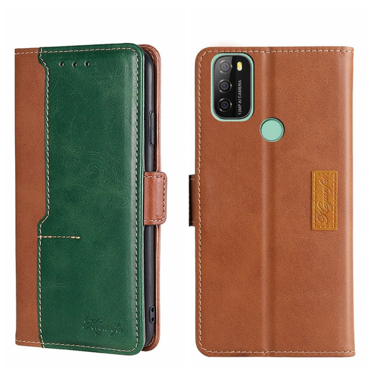 Contrast Color Side Buckle Leather Phone Case, For Doogee X96 Pro, For Fujitsu ARROWS WE F-51B, For Fujitsu Arrow Be4 Plus F-41B, For Blackview A70, For OUKITEL C25