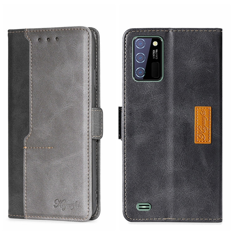 Contrast Color Side Buckle Leather Phone Case, For Doogee X96 Pro, For Fujitsu ARROWS WE F-51B, For Fujitsu Arrow Be4 Plus F-41B, For Blackview A70, For OUKITEL C25