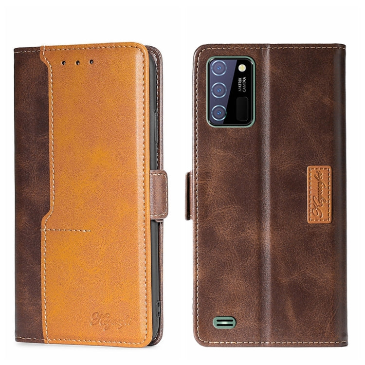 Contrast Color Side Buckle Leather Phone Case, For Doogee X96 Pro, For Fujitsu ARROWS WE F-51B, For Fujitsu Arrow Be4 Plus F-41B, For Blackview A70, For OUKITEL C25