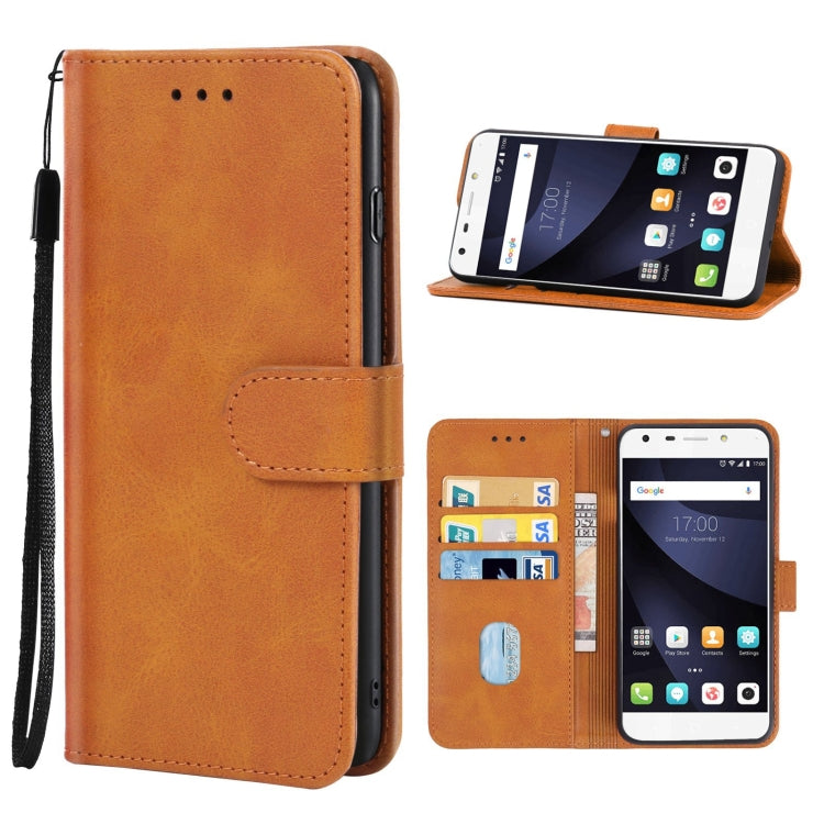 Leather Phone Case, For Blackberry KEY2, For Motorola One Action / Moto P40 Power, For OPPO Realme V13 5G, For Tecno Phantom X, For ZTE Blade A0622 / A0620 / A0605, For Alcatel Pixi 4 4.0, For Honor 20S, For vivo Z3i