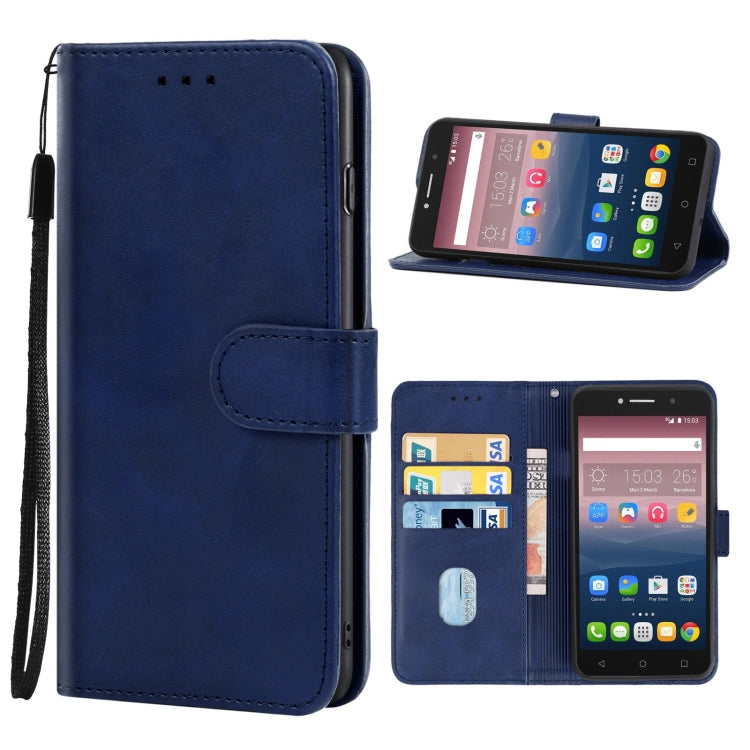 Leather Phone Case, For Blackberry KEY2, For Motorola One Action / Moto P40 Power, For OPPO Realme V13 5G, For Tecno Phantom X, For ZTE Blade A0622 / A0620 / A0605, For Alcatel Pixi 4 4.0, For Honor 20S, For vivo Z3i