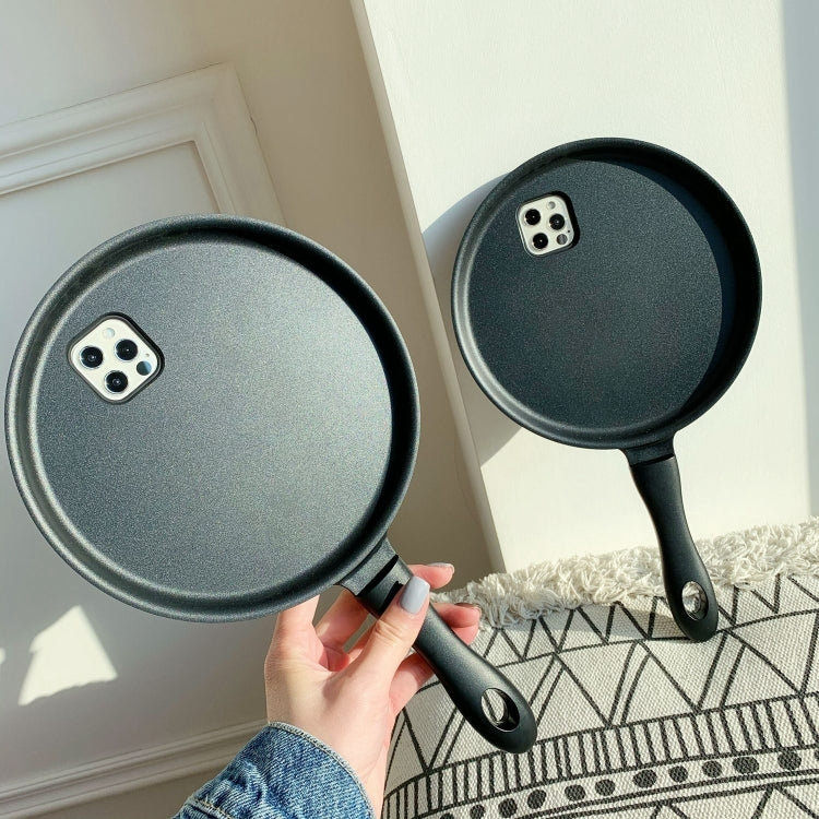 3D Frying Pan PC + TPU Phone Case, For iPhone 14, For iPhone 14 Plus, For iPhone 14 Pro, For iPhone 14 Pro Max
