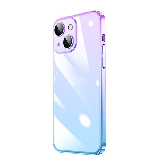 Transparent Electroplated PC Gradient Phone Case, For iPhone 14, For iPhone 14 Plus, For iPhone 14 Pro, For iPhone 14 Pro Max