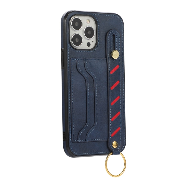 Wristband Wallet Leather Phone Case, For iPhone 14 Pro Max, For iPhone 14 Pro, For iPhone 14, For iPhone 14 Plus