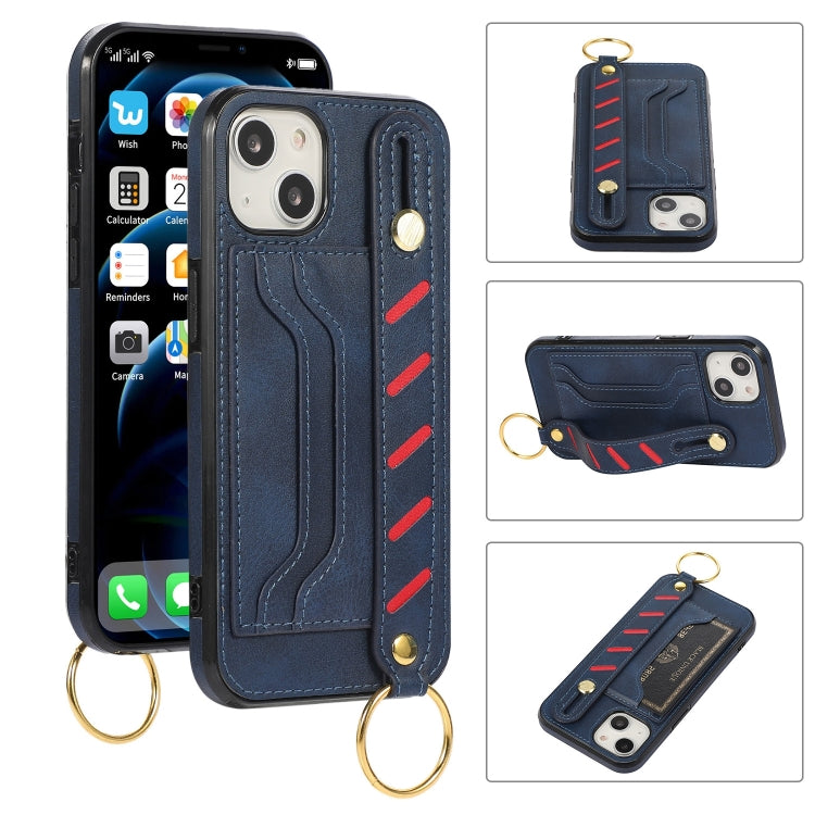 Wristband Wallet Leather Phone Case, For iPhone 14 Pro Max, For iPhone 14 Pro, For iPhone 14, For iPhone 14 Plus