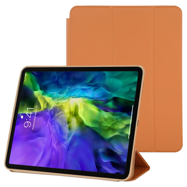 3-fold Horizontal Flip Smart Leather Case with Sleep / Wake-up Function & Holder, For iPad Pro 11 inch (2020/2021), For iPad Pro 11 inch (2020), For iPad Pro 12.9 inch (2020/2021), For iPad Pro 12.9 inch (2020)