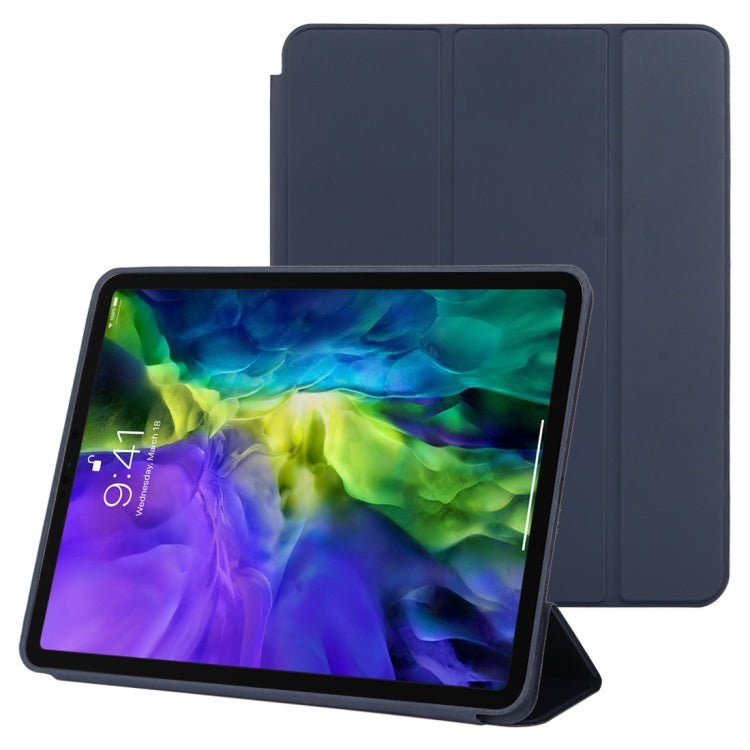 3-fold Horizontal Flip Smart Leather Case with Sleep / Wake-up Function & Holder, For iPad Pro 11 inch (2020/2021), For iPad Pro 11 inch (2020), For iPad Pro 12.9 inch (2020/2021), For iPad Pro 12.9 inch (2020)