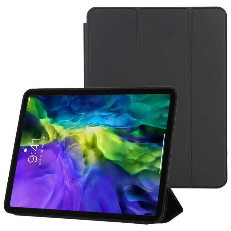 3-fold Horizontal Flip Smart Leather Case with Sleep / Wake-up Function & Holder, For iPad Pro 11 inch (2020/2021), For iPad Pro 11 inch (2020), For iPad Pro 12.9 inch (2020/2021), For iPad Pro 12.9 inch (2020)