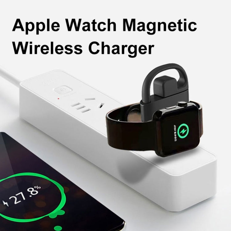 T09-A Dual USB Portable Wireless Smart Watch Charger for Apple Watch Series, For Apple Watch Series